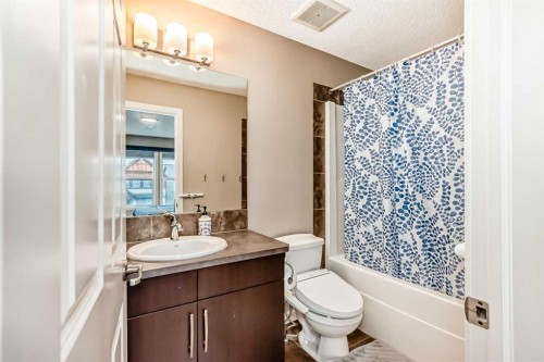 109 New Brighton Park Se, Calgary, AB - Indoor Photo Showing Bathroom