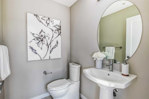 8539 8A Avenue Sw, Calgary, AB - Indoor Photo Showing Bathroom