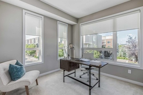 8539 8A Avenue Sw, Calgary, AB - Indoor Photo Showing Office
