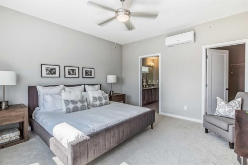 8539 8A Avenue Sw, Calgary, AB - Indoor Photo Showing Bedroom