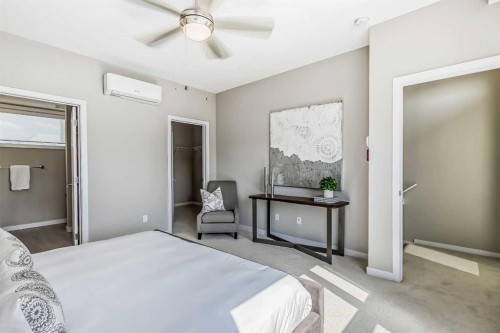 8539 8A Avenue Sw, Calgary, AB - Indoor Photo Showing Bedroom