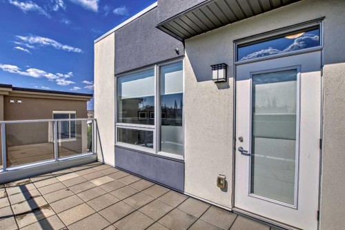 8539 8A Avenue Sw, Calgary, AB - Outdoor With Deck Patio Veranda With Exterior