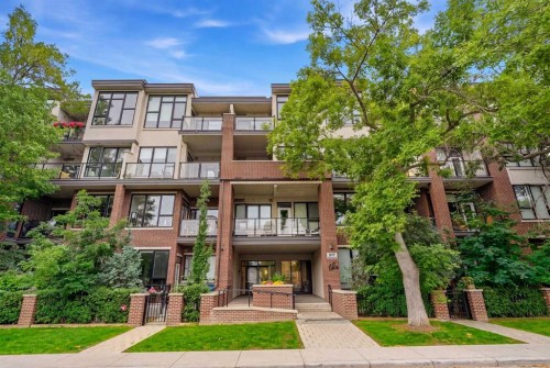 304-317 22 Avenue Sw, Calgary, AB - Outdoor With Balcony With Facade
