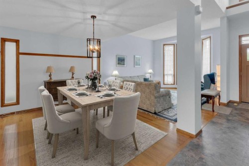 359 Schubert Place Nw, Calgary, AB - Indoor Photo Showing Dining Room