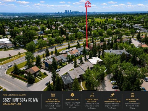 6527 Huntsbay Road Nw, Calgary, AB - Outdoor With View