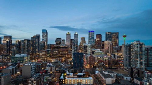 516-310 15 Avenue Sw, Calgary, AB - Outdoor With View