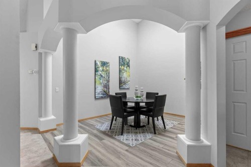 26 Chaparral Close Se, Calgary, AB - Indoor Photo Showing Dining Room
