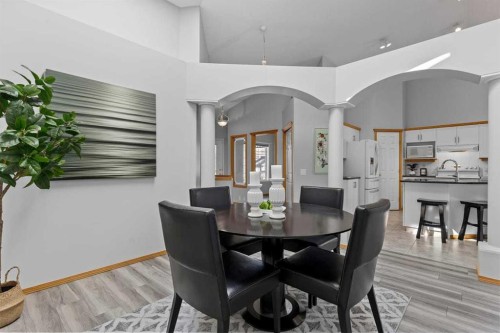 26 Chaparral Close Se, Calgary, AB - Indoor Photo Showing Dining Room