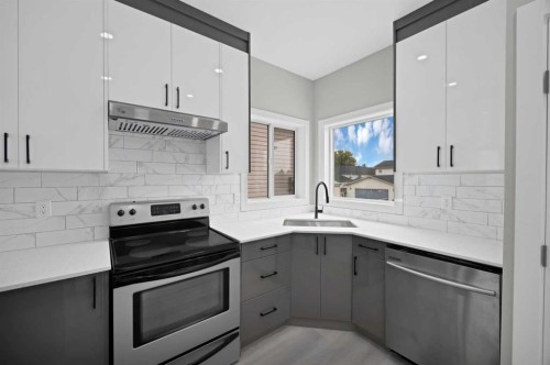 68 Laguna Close Ne, Calgary, AB - Indoor Photo Showing Kitchen With Upgraded Kitchen
