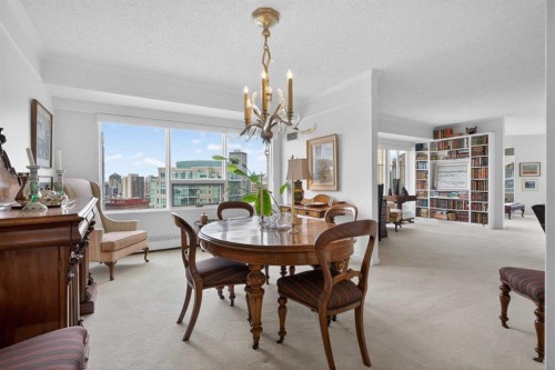 2030-720 13 Avenue Sw, Calgary, AB - Indoor Photo Showing Dining Room