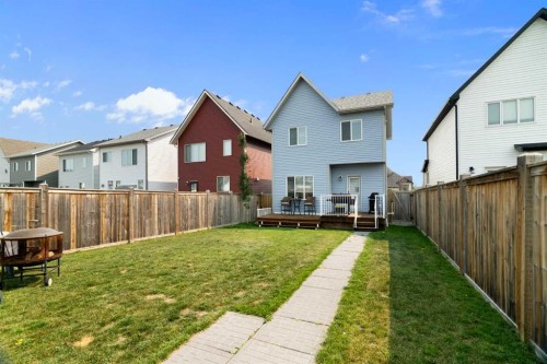 57 Amery Crescent, Crossfield, AB - Outdoor With Deck Patio Veranda With Exterior