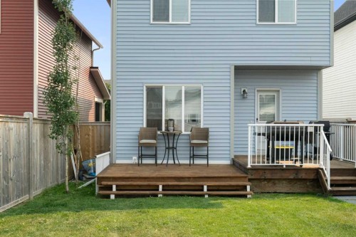 57 Amery Crescent, Crossfield, AB - Outdoor With Deck Patio Veranda With Exterior