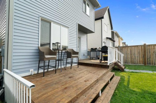 57 Amery Crescent, Crossfield, AB - Outdoor With Deck Patio Veranda With Exterior