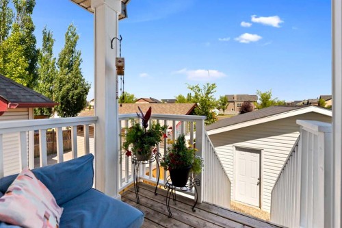 247 Copperfield Heights Se, Calgary, AB - Outdoor With Deck Patio Veranda With Exterior