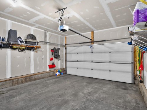 228 Masters Crescent Se, Calgary, AB - Indoor Photo Showing Garage