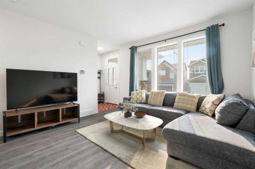 37 Verity Manor Sw, Calgary, AB - Indoor Photo Showing Living Room