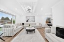 615 Marian Crescent Ne, Calgary, AB  - Indoor Photo Showing Living Room 