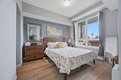 1106-175 Silverado Boulevard Sw, Calgary, AB - Indoor Photo Showing Bedroom