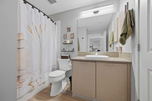 1106-175 Silverado Boulevard Sw, Calgary, AB - Indoor Photo Showing Bathroom