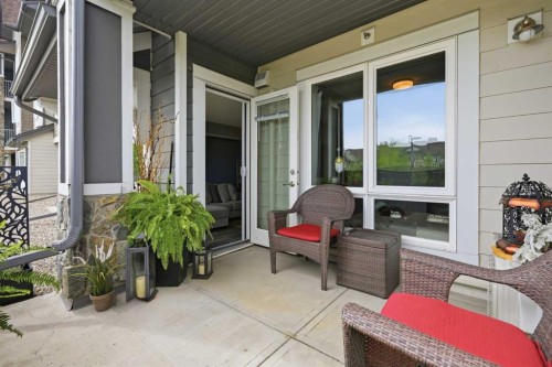 1106-175 Silverado Boulevard Sw, Calgary, AB - Outdoor With Deck Patio Veranda With Exterior