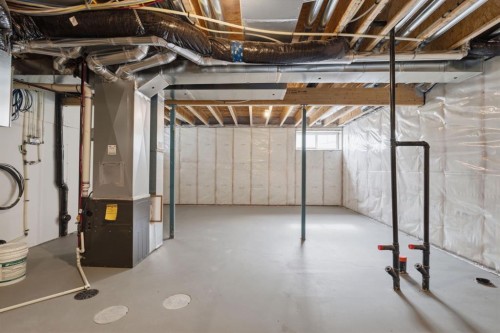 212 Lewiston Landing Ne, Calgary, AB - Indoor Photo Showing Basement