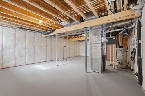 212 Lewiston Landing Ne, Calgary, AB - Indoor Photo Showing Basement