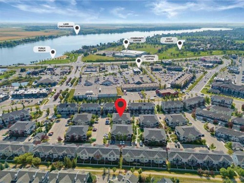 114-300 Marina Drive, Chestermere, AB - Outdoor With Body Of Water With View