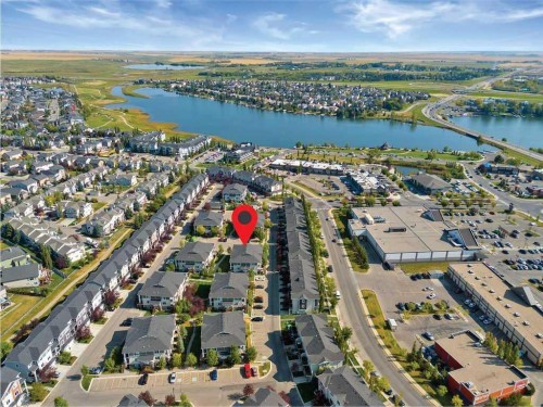 114-300 Marina Drive, Chestermere, AB - Outdoor With Body Of Water With View