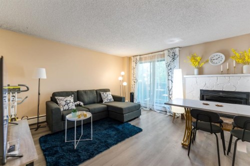 4-1607 26 Avenue Sw, Calgary, AB - Indoor Photo Showing Living Room