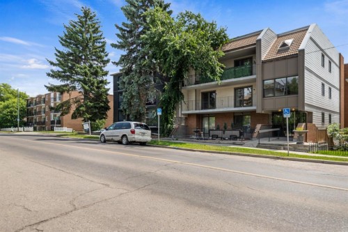 4-1607 26 Avenue Sw, Calgary, AB - Outdoor With Balcony