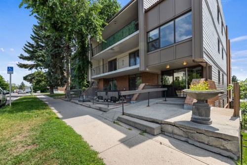 4-1607 26 Avenue Sw, Calgary, AB - Outdoor With Balcony