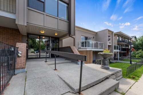 4-1607 26 Avenue Sw, Calgary, AB - Outdoor With Balcony
