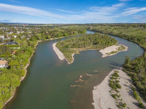 B-6120 33 Avenue Nw, Calgary, AB - Outdoor With Body Of Water With View