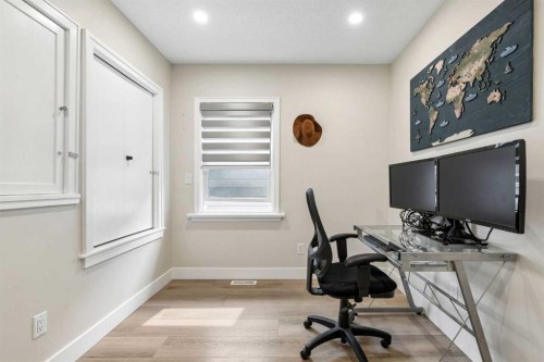 1414A 8 Avenue Se, Calgary, AB - Indoor Photo Showing Office