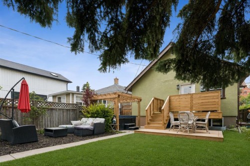 1414A 8 Avenue Se, Calgary, AB - Outdoor With Deck Patio Veranda
