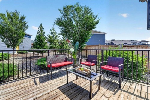 24 Auburn Meadows Green Se, Calgary, AB - Outdoor With Deck Patio Veranda With Exterior