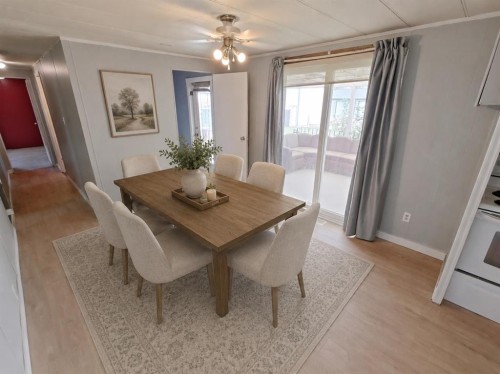 4809 52 Street, Stavely, AB - Indoor Photo Showing Dining Room