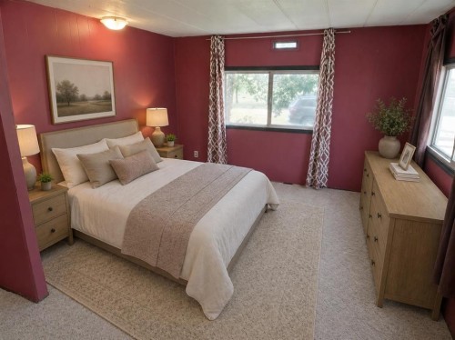 4809 52 Street, Stavely, AB - Indoor Photo Showing Bedroom