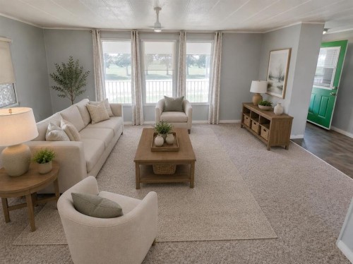 4809 52 Street, Stavely, AB - Indoor Photo Showing Living Room