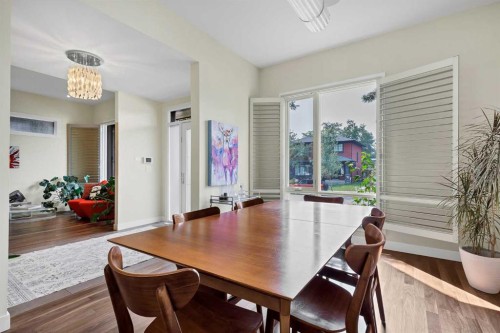 2330 7 Avenue Nw, Calgary, AB - Indoor Photo Showing Dining Room