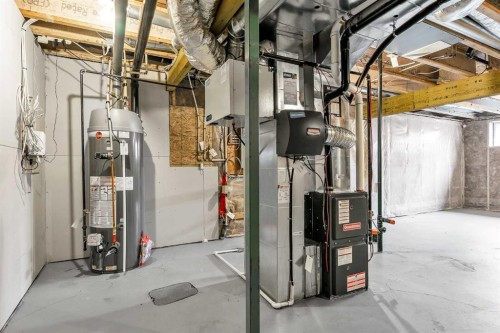 75 Evanscrest Way Nw, Calgary, AB - Indoor Photo Showing Basement