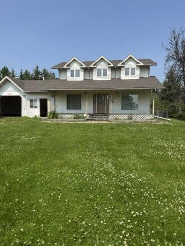 192 Range Road Range North, Grassland, AB - Outdoor With Deck Patio Veranda With Facade