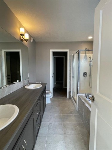 71 Cornerstone Passage Ne, Calgary, AB - Indoor Photo Showing Bathroom