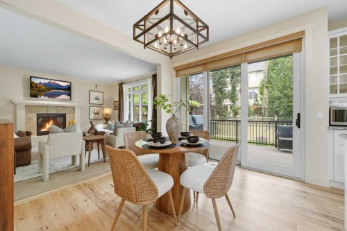 8216 9 Avenue Sw, Calgary, AB - Indoor Photo Showing Other Room With Fireplace