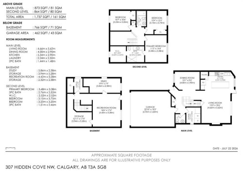 307 Hidden Cove Nw, Calgary, AB - Other