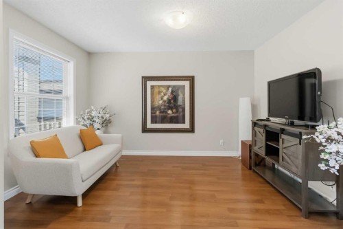 307 Hidden Cove Nw, Calgary, AB - Indoor Photo Showing Living Room