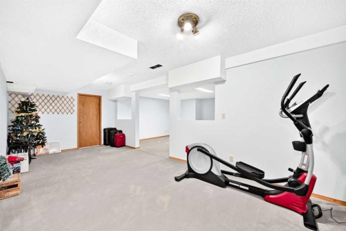 216 Millbank Road Sw, Calgary, AB - Indoor Photo Showing Gym Room