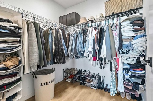 99 Masters Road Se, Calgary, AB - Indoor With Storage