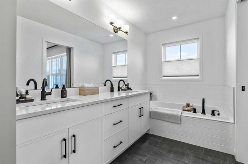 99 Masters Road Se, Calgary, AB - Indoor Photo Showing Bathroom