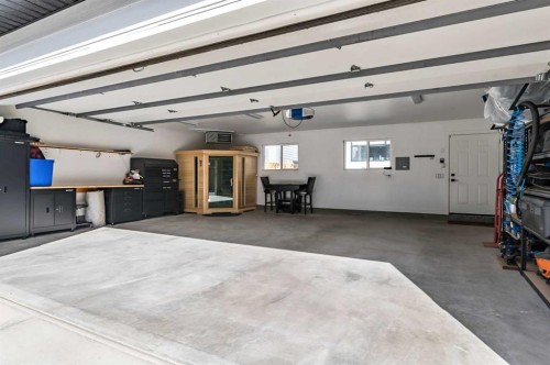 99 Masters Road Se, Calgary, AB - Indoor Photo Showing Garage